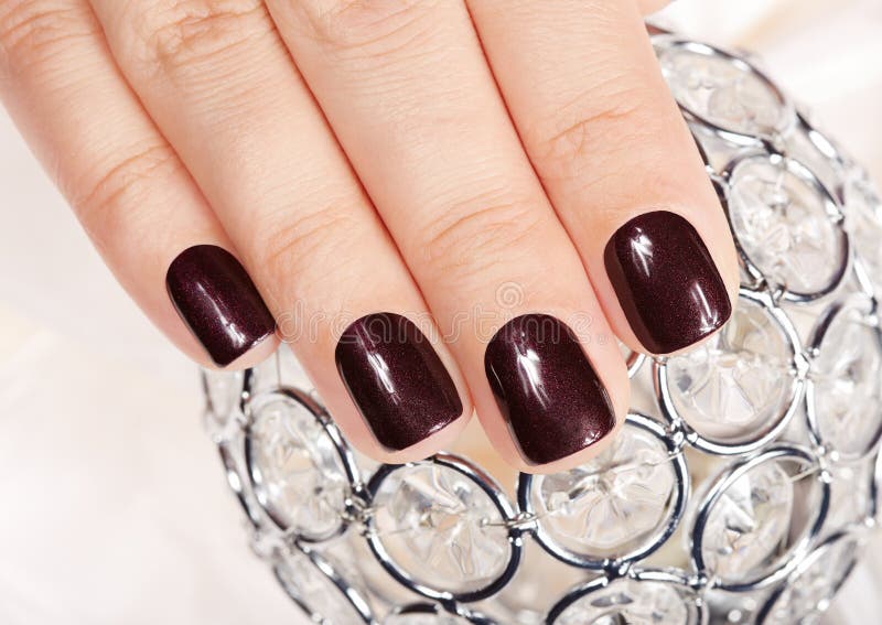 Dark purple nail polish - wide 2