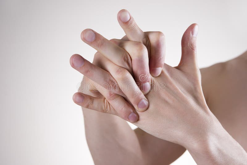 Hand Massage stock image. Image of human, male, ache 54211019