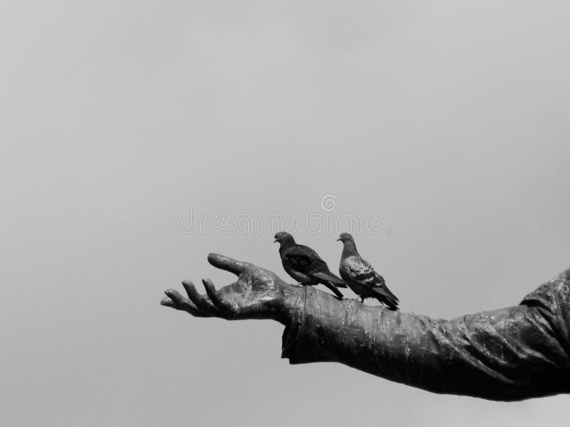 Hand of monument