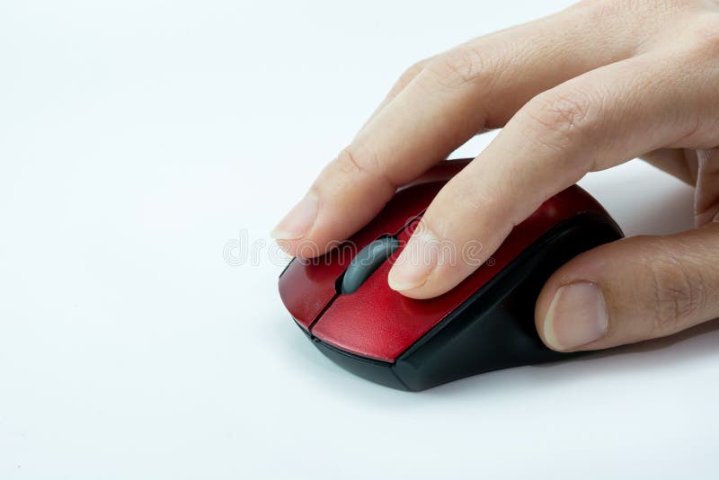 Hand mouse click