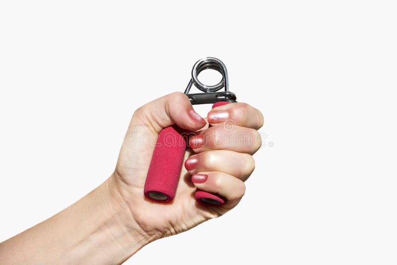 Hand muscle training stock photo. Image of hard, muscles 41855066