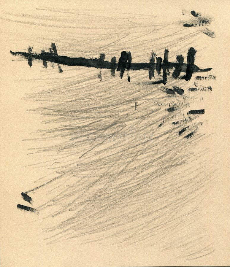 A hand painted acrylic abstract stock image