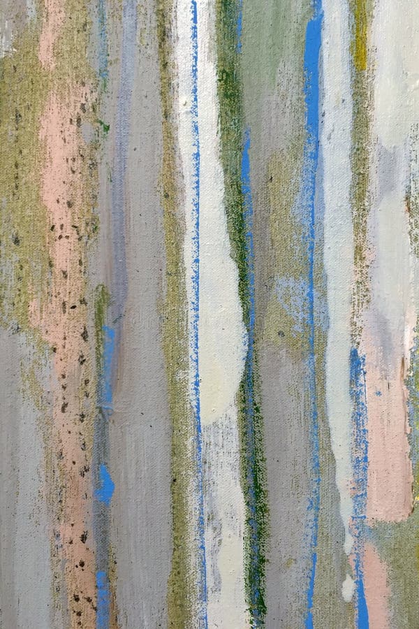 Hand Painted Art Canvas in Different Colors Stock Photo Image of