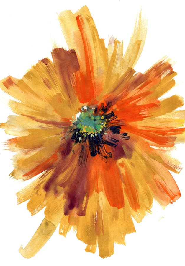 Enthusiasm is Bold and Unrestrained of Flowers, the Leaves and Flowers