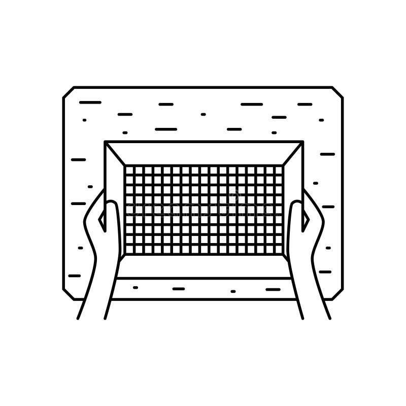 Hand Paper Making Process Icon Set Vector Stock Vector Illustration