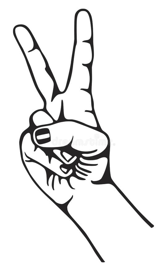 Peace hand