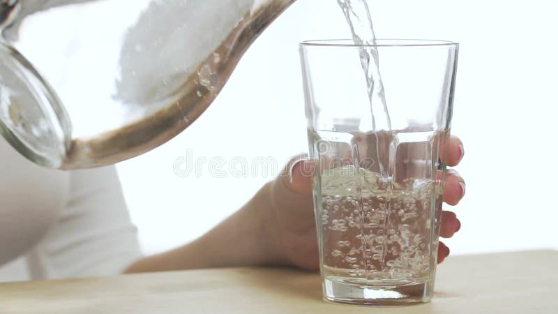 Pouring Hot Water into a Coffee Cup Stock Video - Video of shiny, motion:  61664771