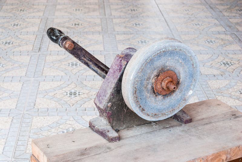 Old Hand Grinder for Nuts stock image. Image of operated - 209141567