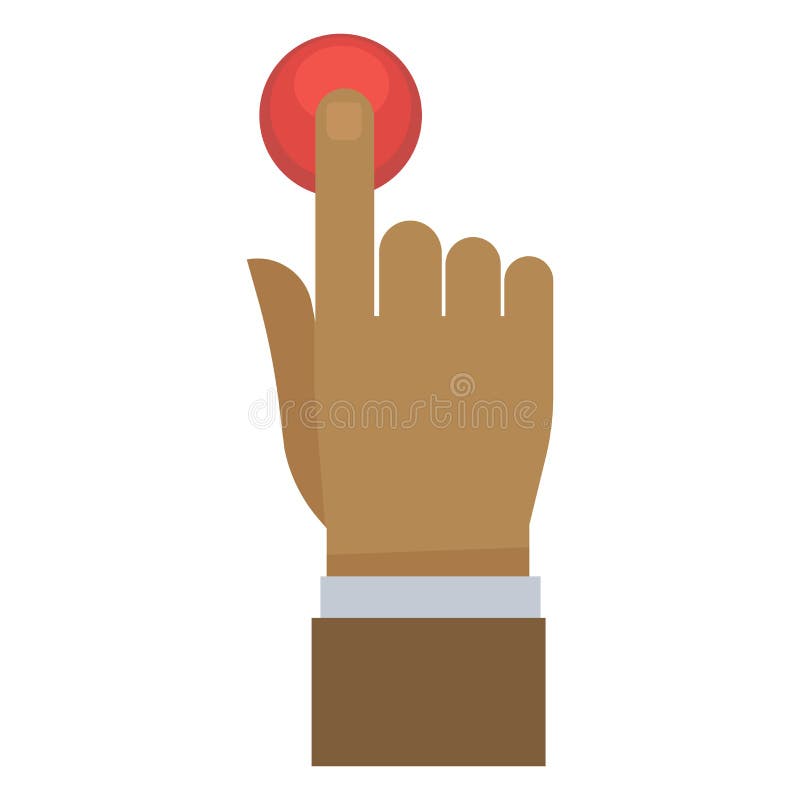Pressed Red Button Stock Illustrations – 337 Pressed Red Button Stock  Illustrations, Vectors & Clipart - Dreamstime