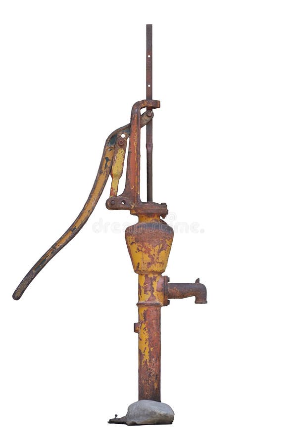 Hand pump stock image. Image of rusty, india, style, isolated 88204799