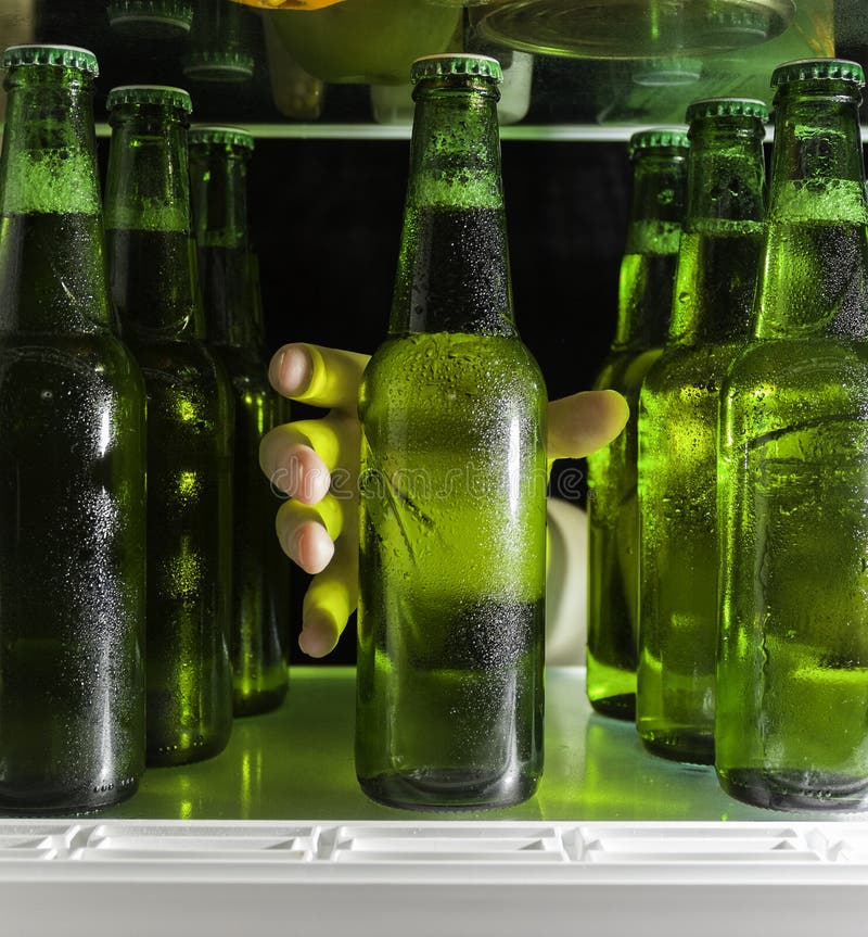 121 Beer Bottles Fridge Green Stock Photos - Free & Royalty-Free Stock ...