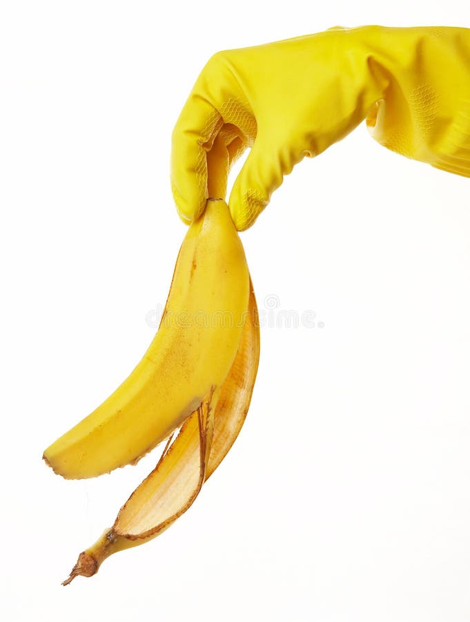 Hand in rubber glove 30