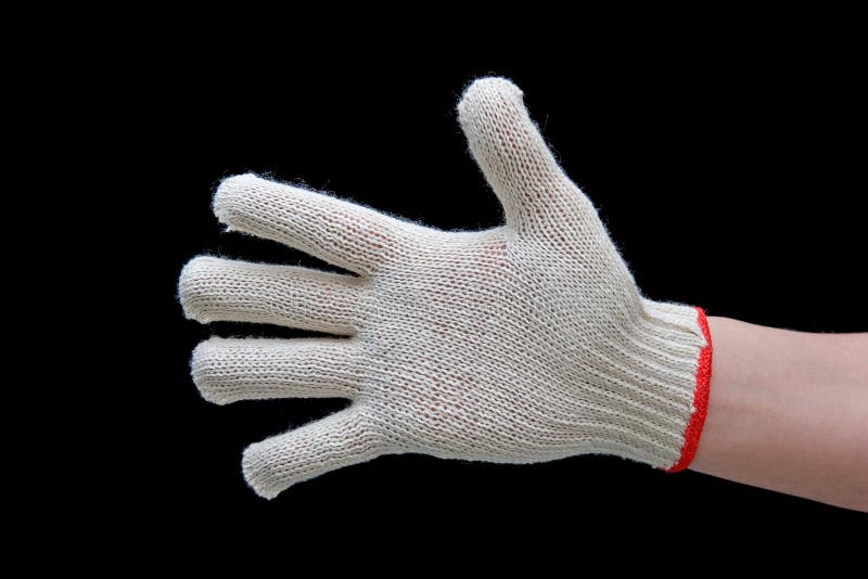 Hand in safety glove stock photo Hand in safety glove stock photo