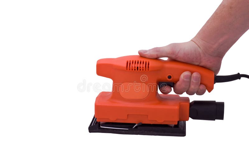 Electric Hand Cutting Machine Isolated Stock Photo Image of cutting
