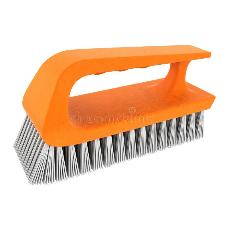 Scrub brush stock vector. Illustration of clean, supplies 25175693