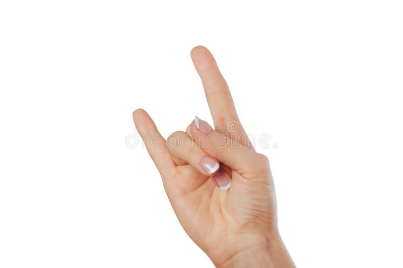 Hand sign document stock photo. Image of people, female 11682750