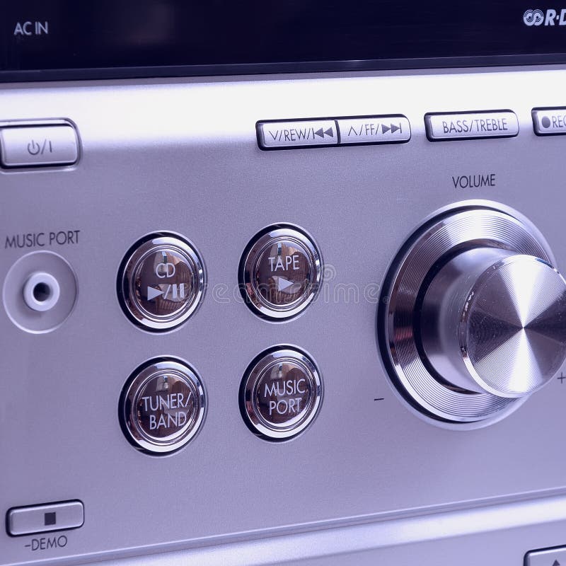 Hand on Sound Volume Control Knob Stock Photo Image of control, ideas