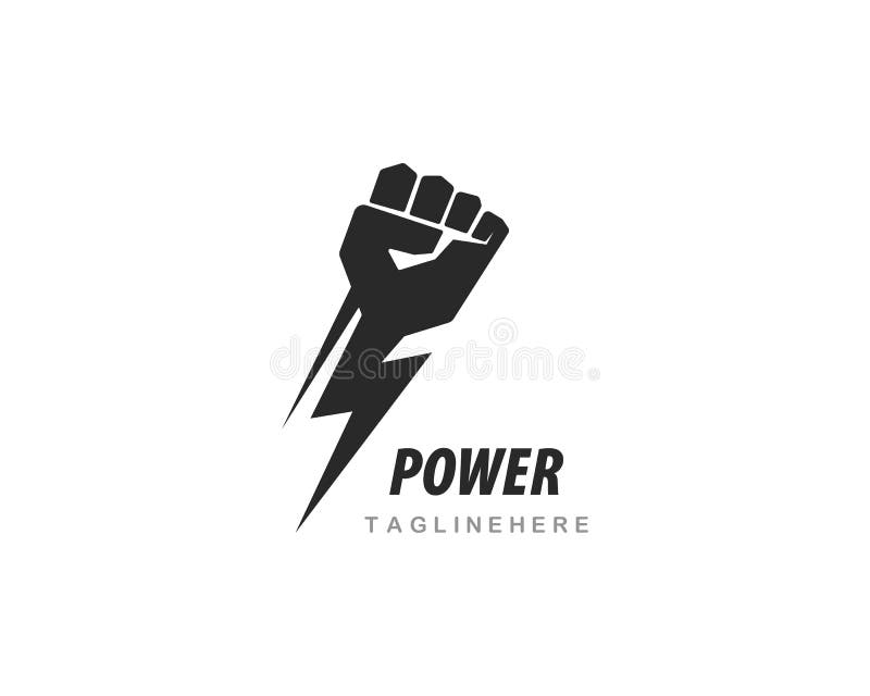 Hand strong vector stock vector. Illustration of power - 132379928