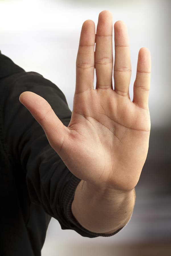 Hand symbol royalty free stock images