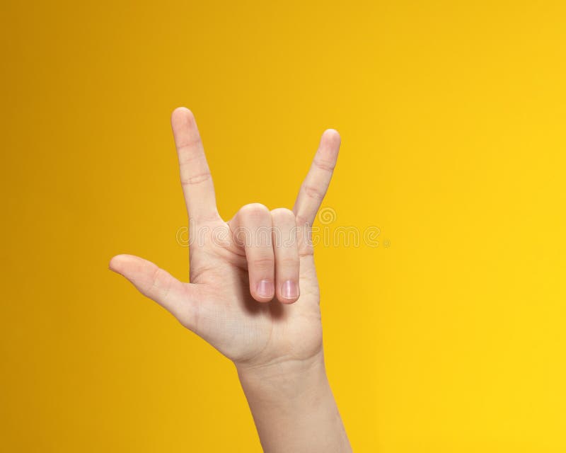 sign language i love you symbol