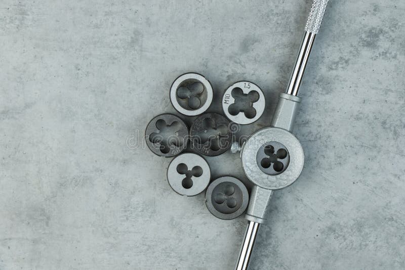 Hand Tool Die Holder Set stock image. Image of dies 270535067