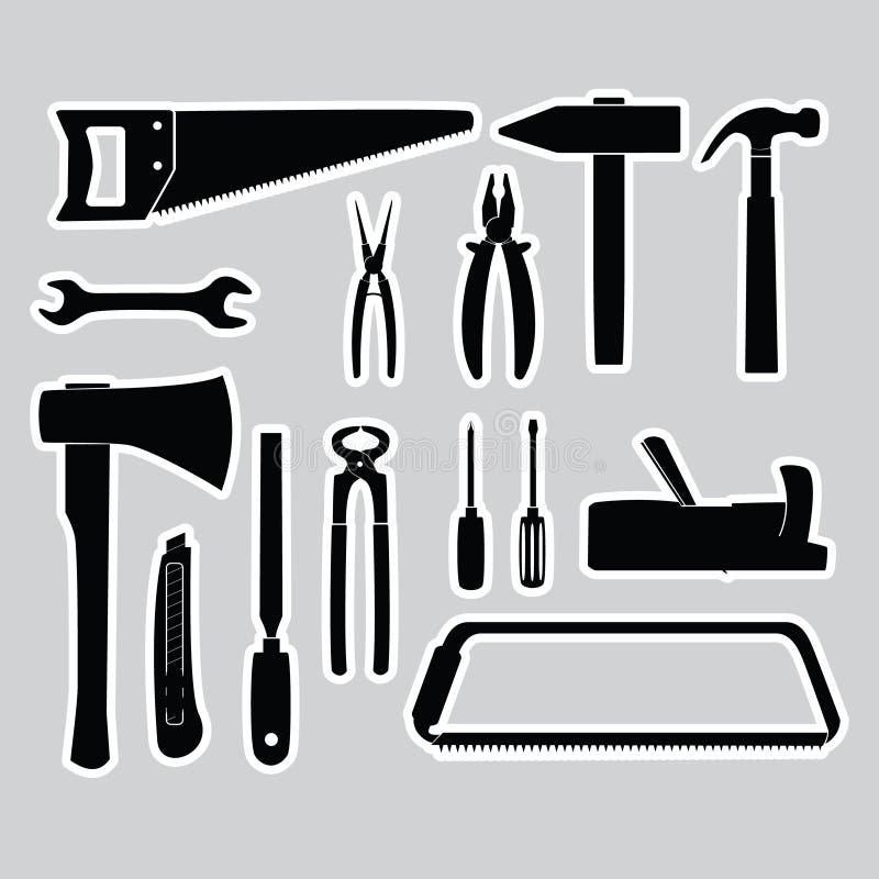Hand drawn Leather working tools vector illustration Stock Vector by  ©gromovpro 67772761