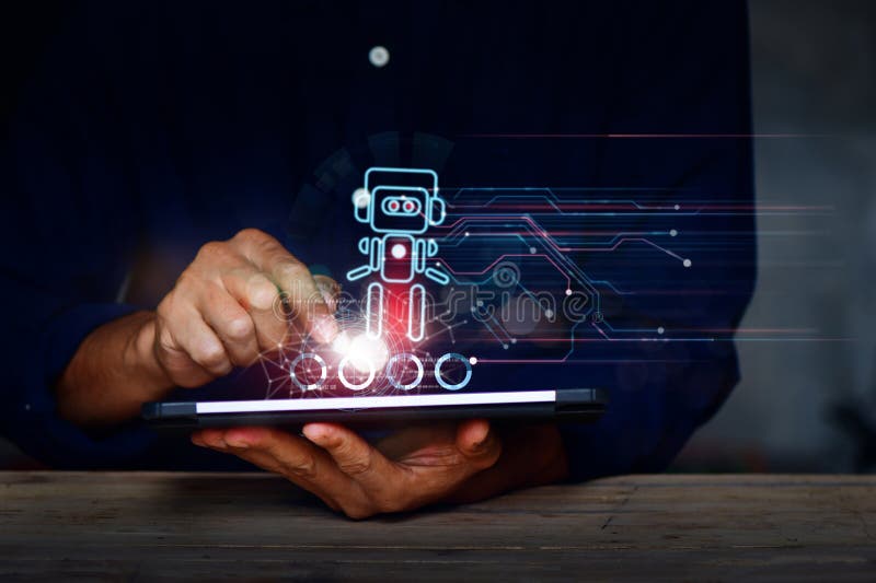 Technology concepts royalty free stock photo