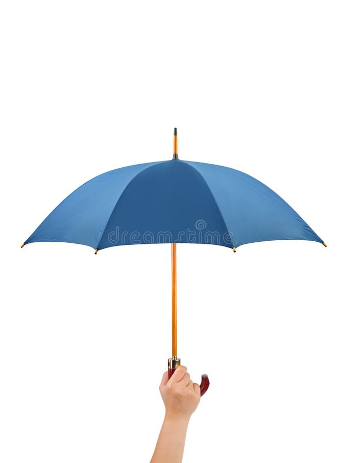 Hand holding umbrella stock photo. Image of protect, corporate 2166846