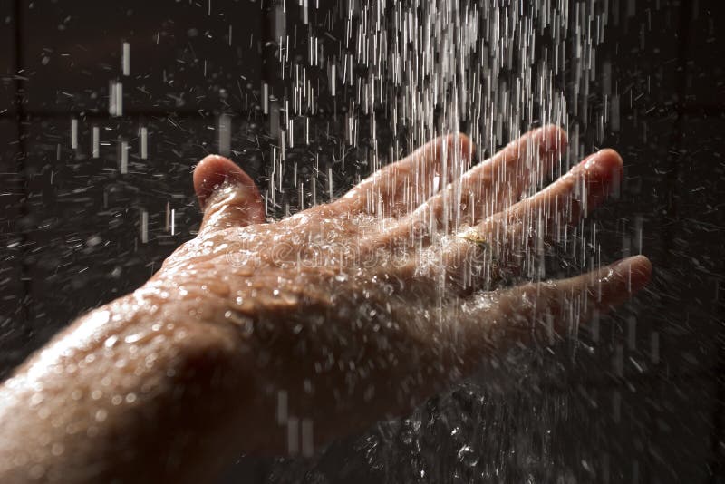 Hand Under Water