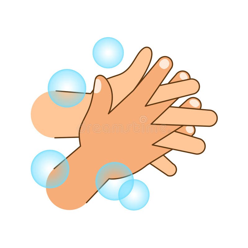 Hand Washing with Soap Bubbles, Hand Wash Cartoon Clip Art Cute for Coloring Worksheet Stock Vector - Illustration of hygiene, clip: 247128621 Hand Washing with Soap Bubbles, Hand Wash Cartoon Clip Art Cute for Coloring Worksheet Stock Vector - Illustration of hygiene, clip: 247128621