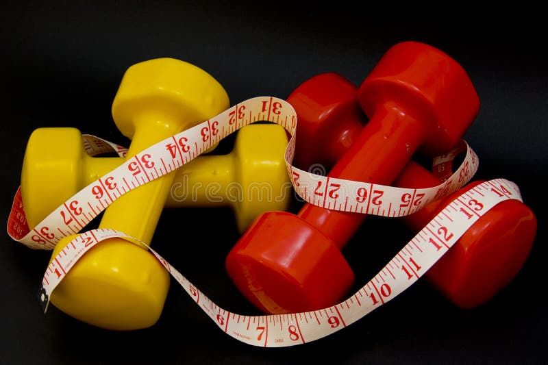 Hand weights stock image. Image of equipment, activity 5050859