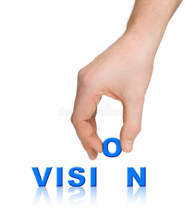 Hand and word Vision