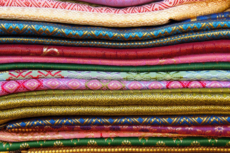 Hand woven fabrics stock image. Image of closeup, craft 60468133