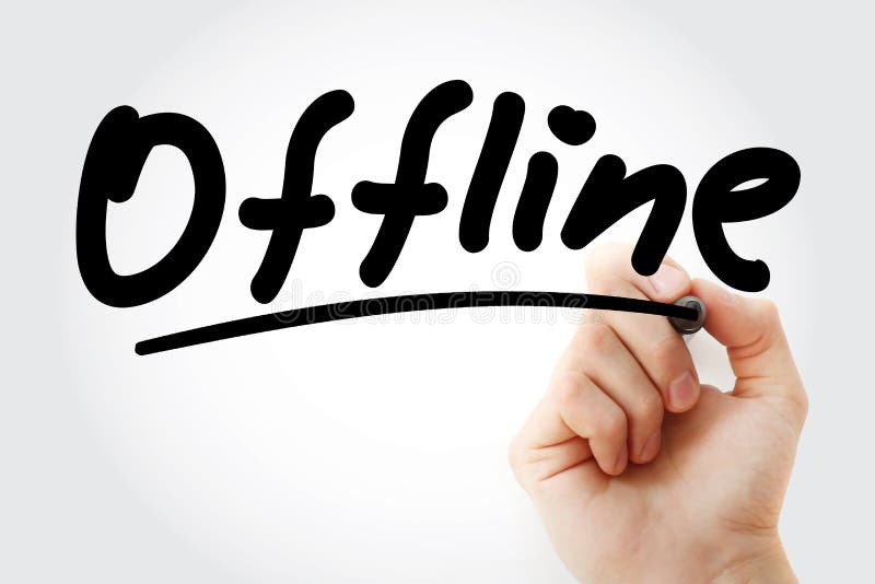 Man offline