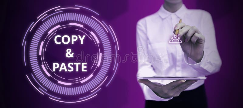 Conceptual Caption Copy Paste. Word for an Imitation, Transcript, or