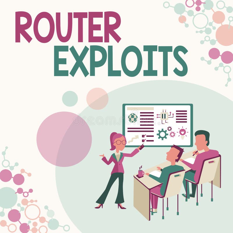 Hand writing sign Router Exploits. Word for takes advantage of a security flaw in an application Presenting Project. Handwriting text Router Exploits, Internet Concept takes advantage of a security flaw in an application Presenting Project Report Concept, Reporting Business Status