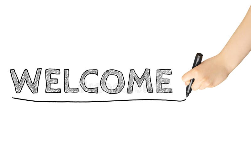 Warm welcome speech image