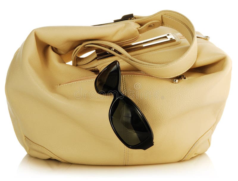 Handbag and antisun glasses