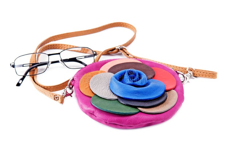 Handbag and glasses stock image. Image of glasses, fashion 28614667