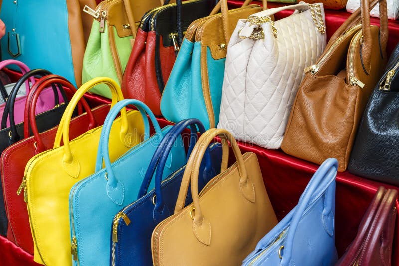 Handbags rainbow stock photo. Image of fashionable, handbags - 17137314