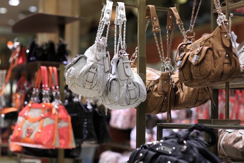 Handbags store stock photo. Image of industry, marketing 18882514
