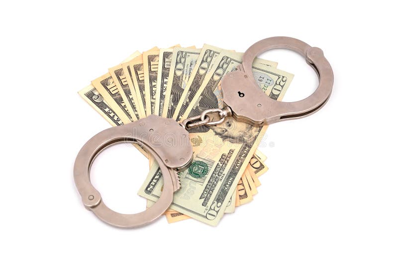 Handcuffs and dollars