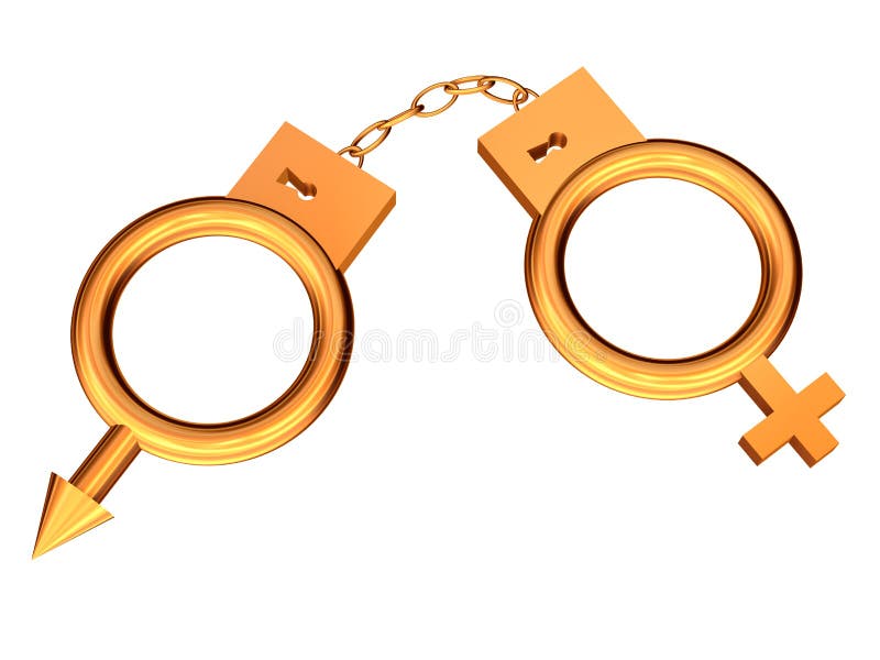 Handcuffs from gold.