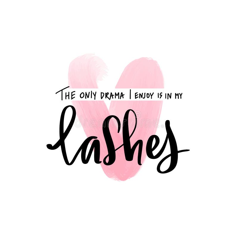 Hand sketched Lashes quote. Calligraphy phrase for gift cards, decorative cards, beauty blogs. Stylish vector makeup drawing. Hand sketched Lashes quote. Calligraphy phrase for gift cards, decorative cards, beauty blogs. Stylish vector makeup drawing.