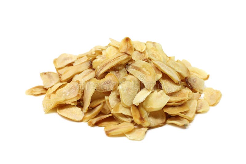 A handful of dried garlic stock image. Image of vegetable 58270351