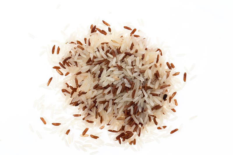 Handful of Mix Grain Rice (macro Shot) Stock Photo Image of rice