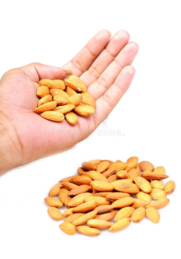 Handfull of almonds