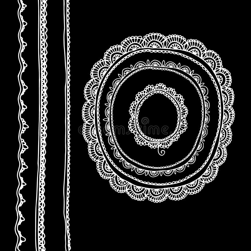 Lase-Blumenmuster Auf Rosa Pickeligem Hintergrund Vektor ...