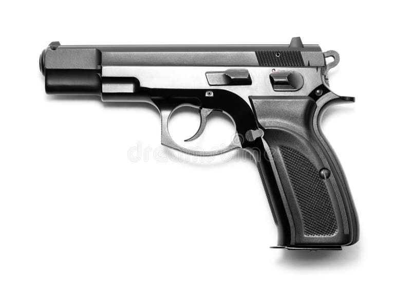 Handgun stock image. Image of defense, firearm, service 89771015