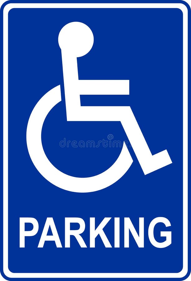 Handicap Parking Clipart